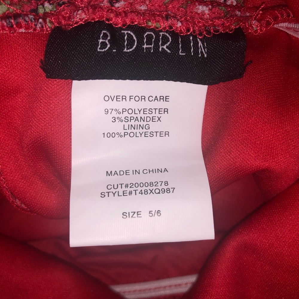 Floral patterned ruffle dress - Picture 5 of 5